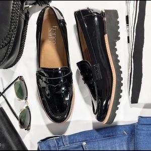 Franco Sarto Patent Penny Loafers